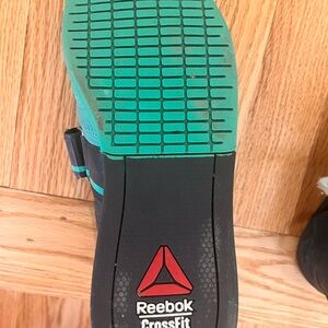 Reebok cross fit weightlifting shoes.